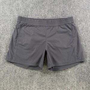 Kuhl Freeflex Shorts Womens Large Charcoal Gray Hiking Athletic 5" Inseam Casual